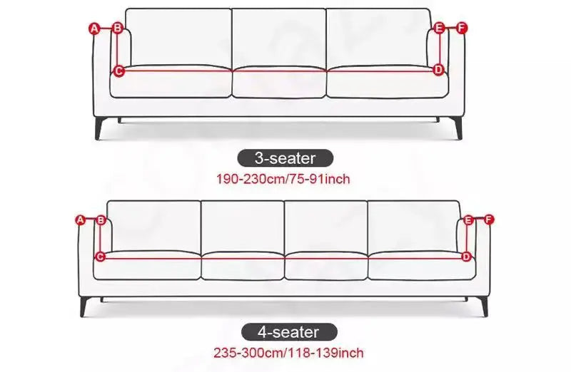 Housse de Canapé d'Angle
