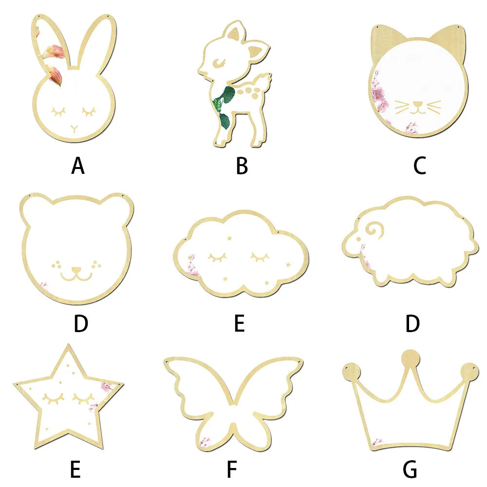 Miroir Décoratif Mural Animal