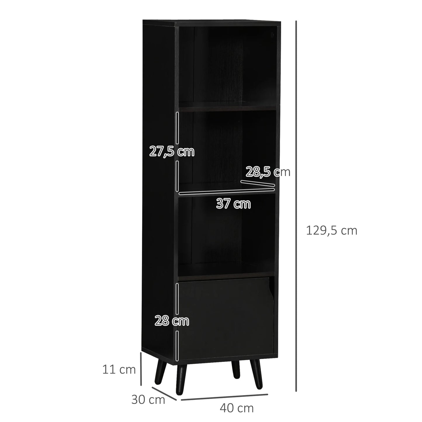 Etagère 3 étagères 0uvertes