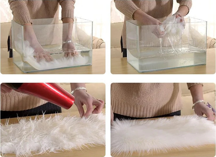 Tapis en Fausse Fourrure