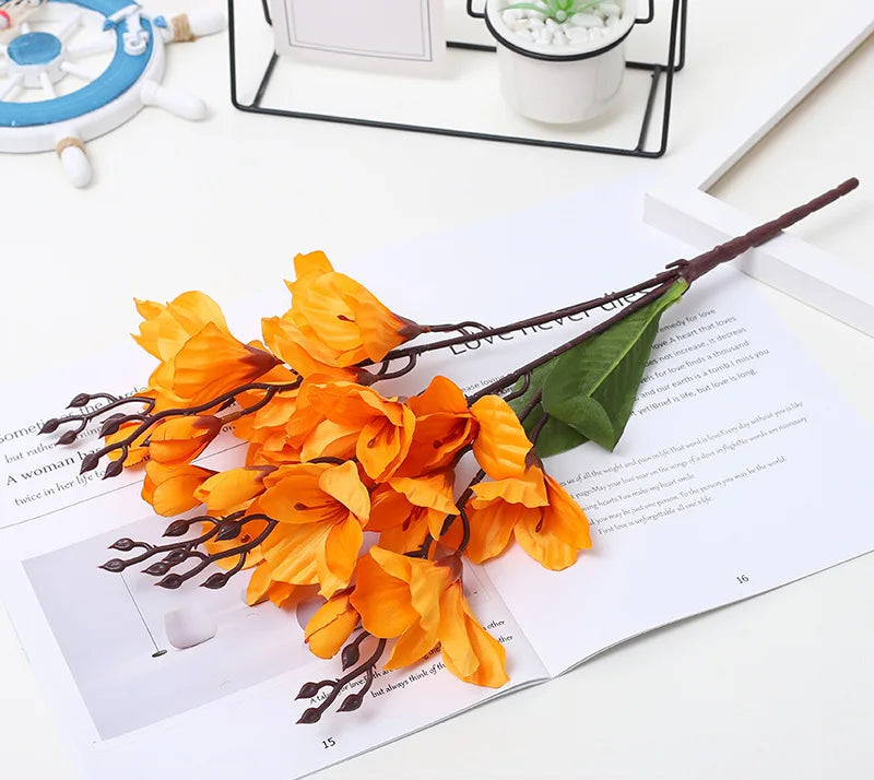 Fleur Artificielle Magnolia en Soie