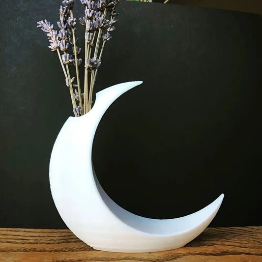 Vase pour Fleurs Séchées en forme de Lune
