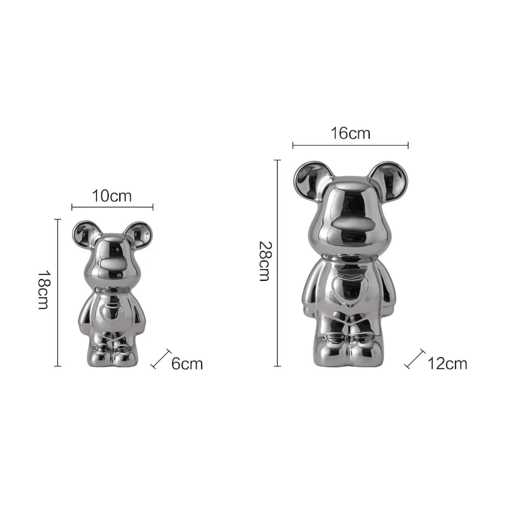 Figurine Ours en Céramique