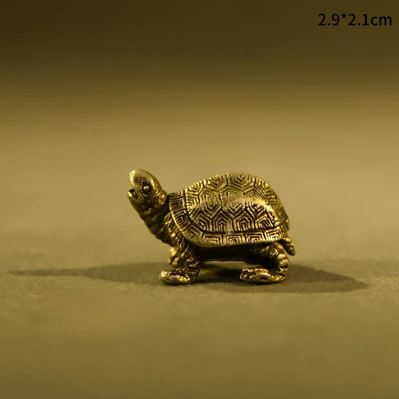 Figurine de Tortue Cuivre