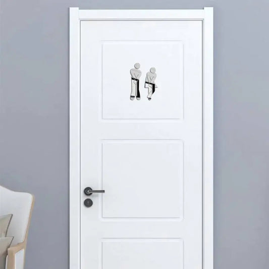 Autocollant Motif Homme & Femme