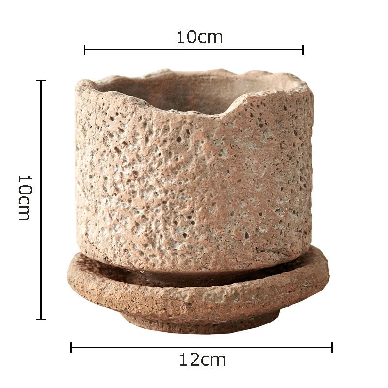 Pot en Poterie Brute