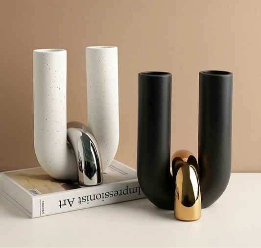 Vase en Céramique forme U