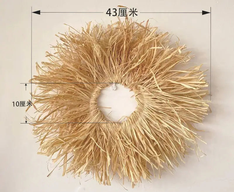 Décorations Murales en raphia