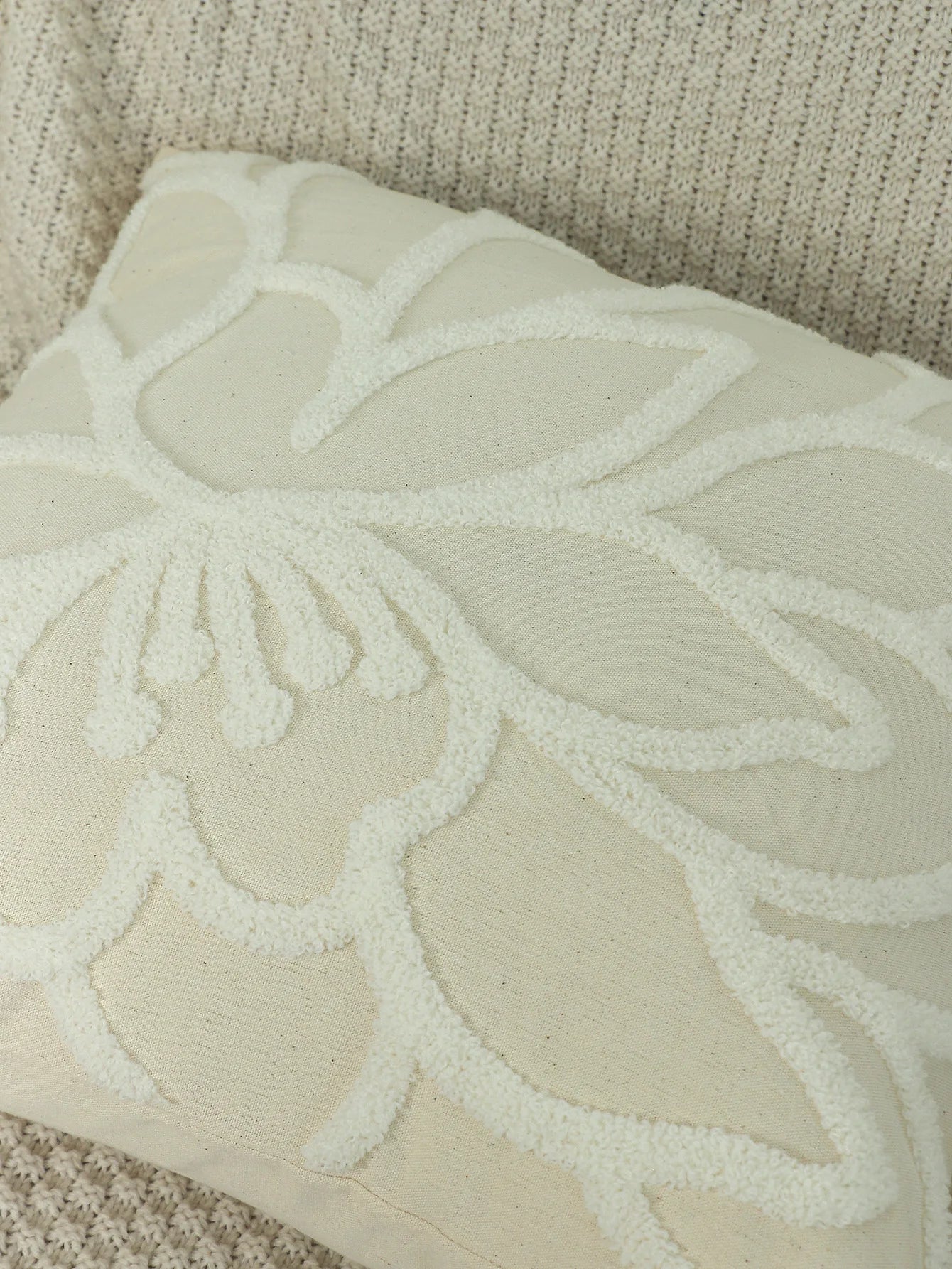 Housse de Coussin en Peluche douce