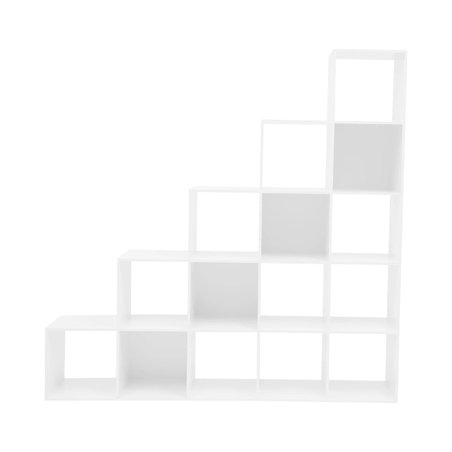 Bibliothèque d'angle en forme de L