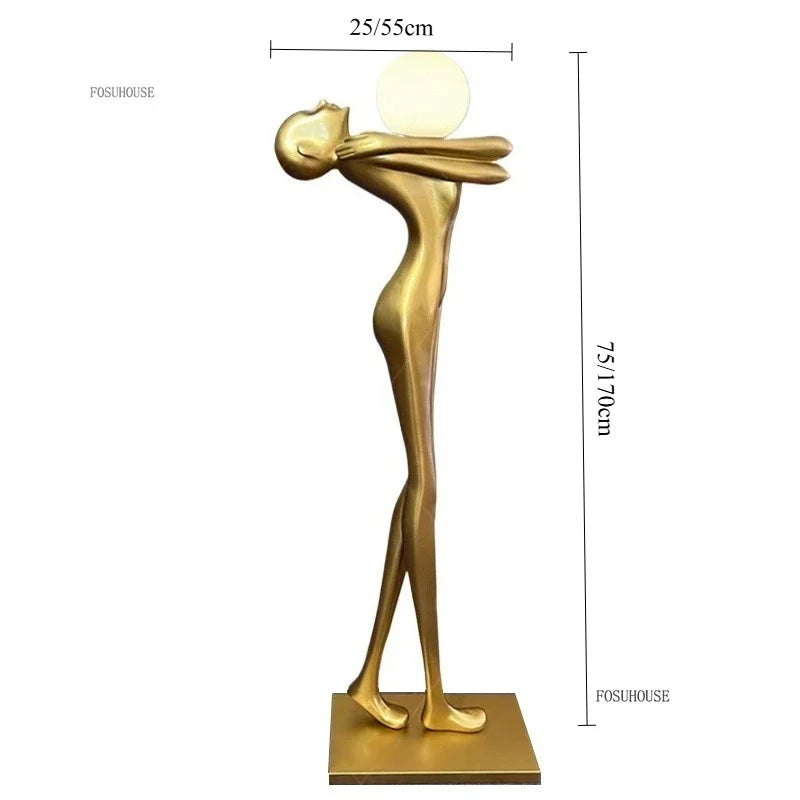 Statue Lampadaire LED