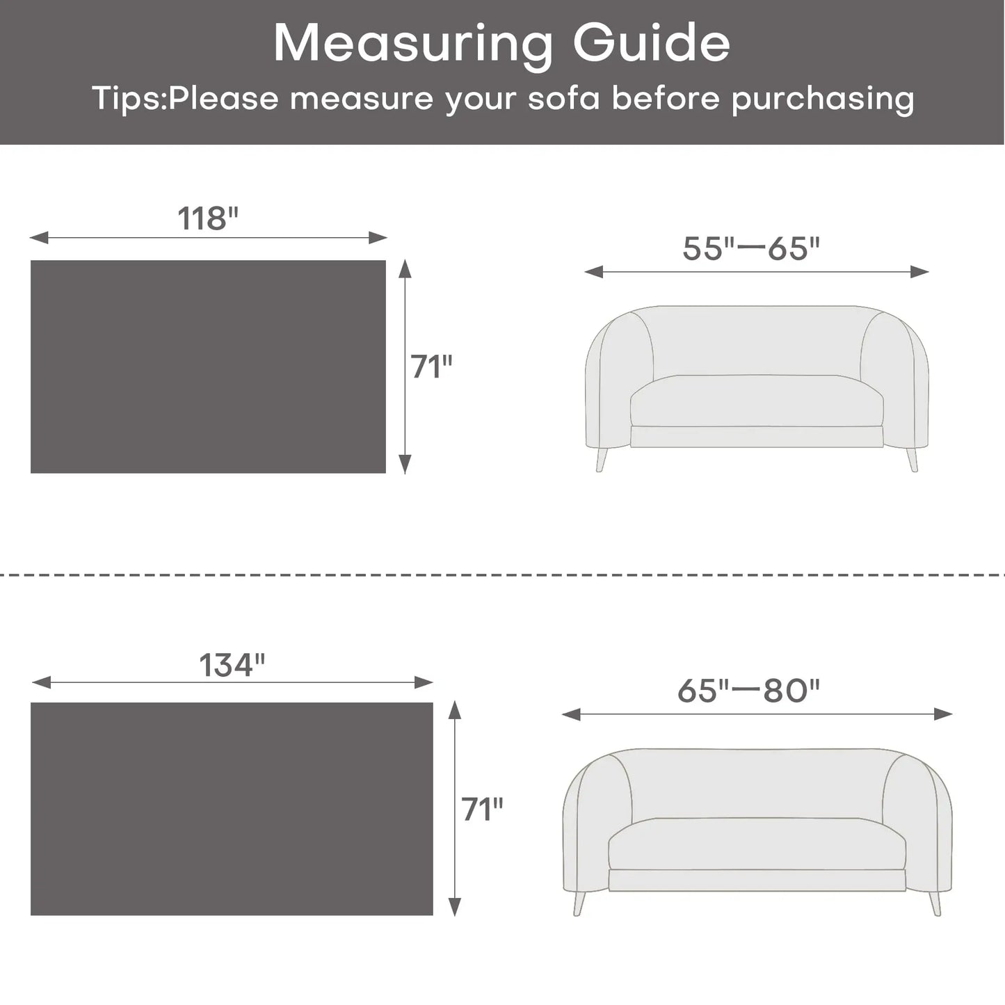 Housse de Canapé Lavable