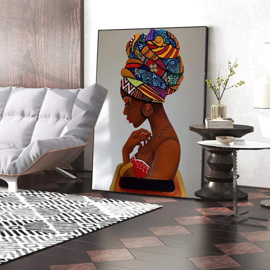 Tableau Moderne Art Africain