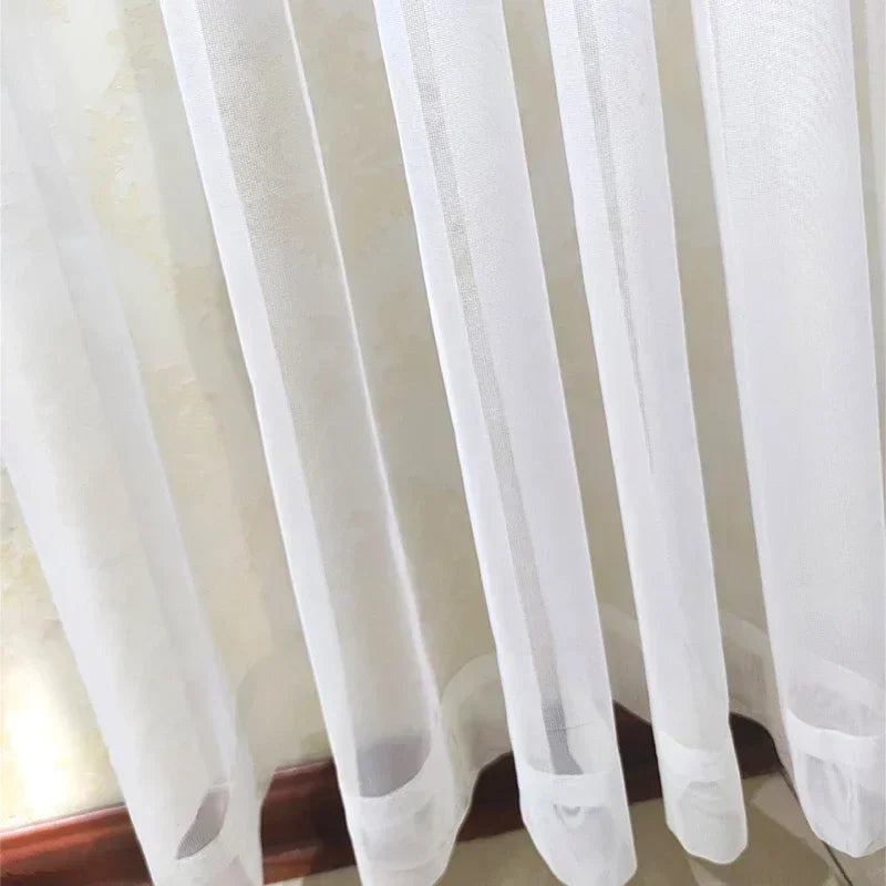 Rideaux en Voile Transparent
