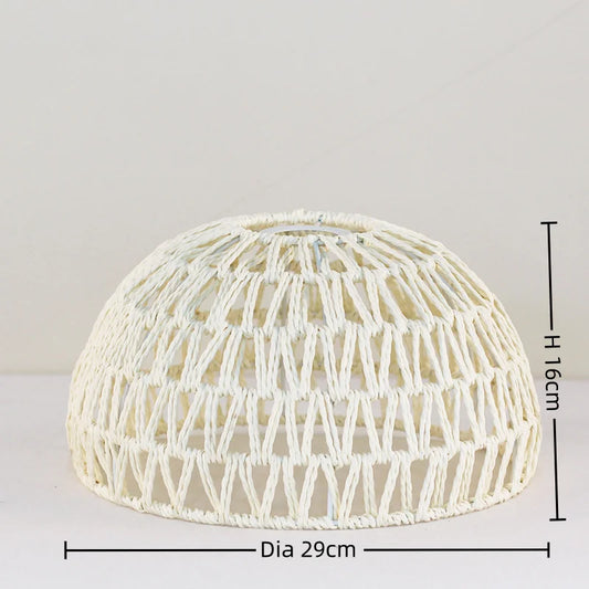 Abat Jour en Corde Rétro