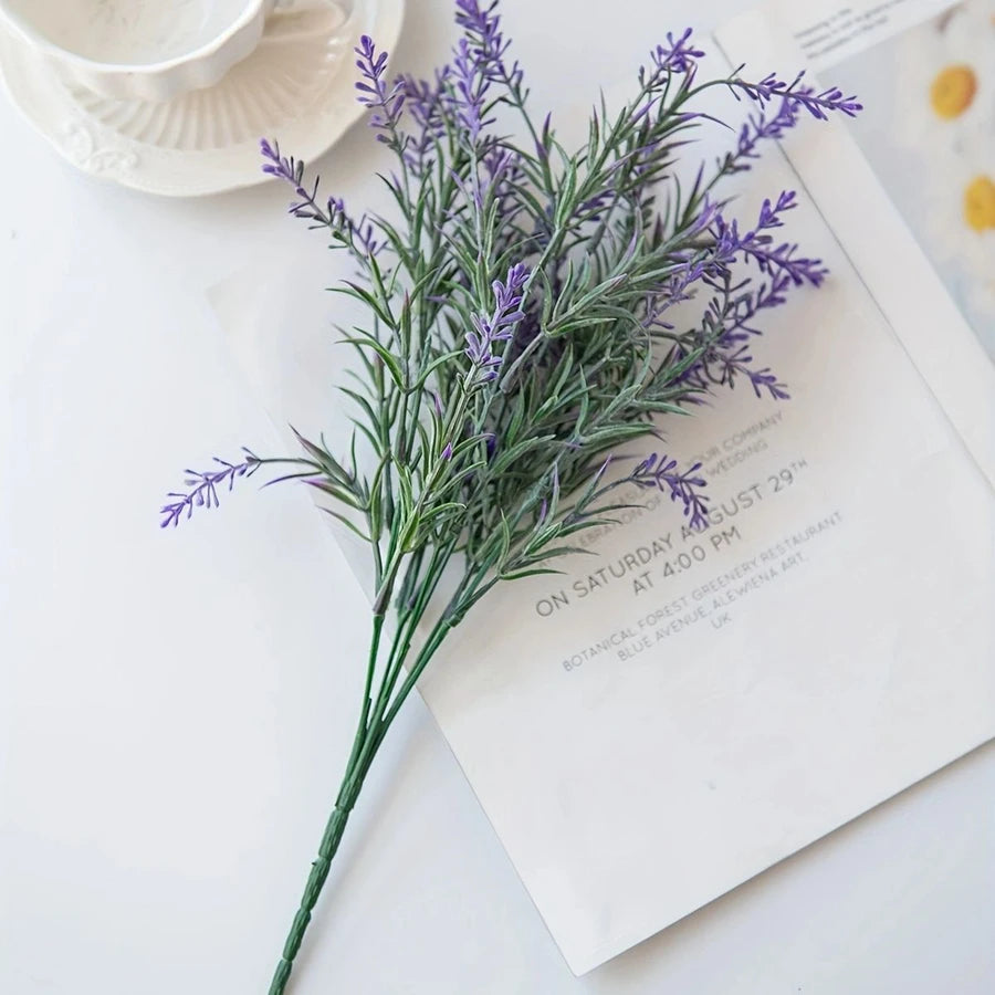 Plante Artificielle Feuilles d'herbe de printemps