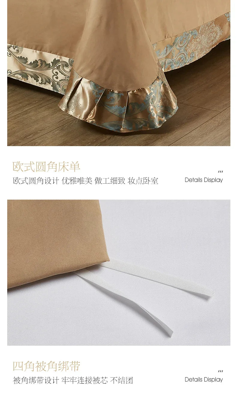 Parure Housse de Couette en Satin