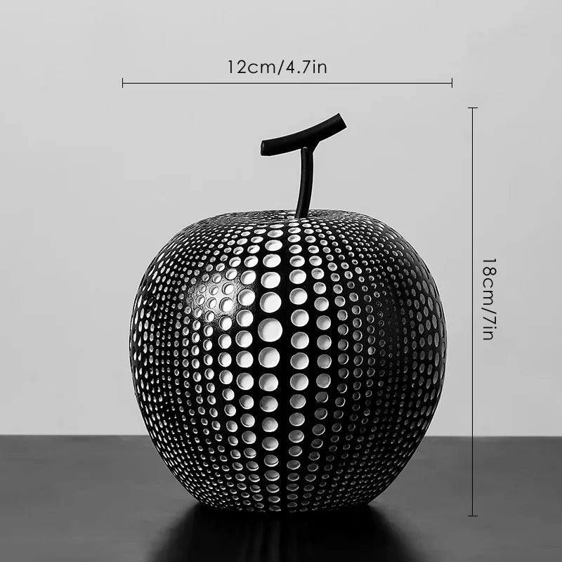 Sculpture abstraite de Pomme