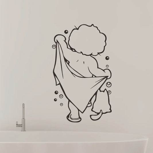 Autocollant Mural Salle de Bain