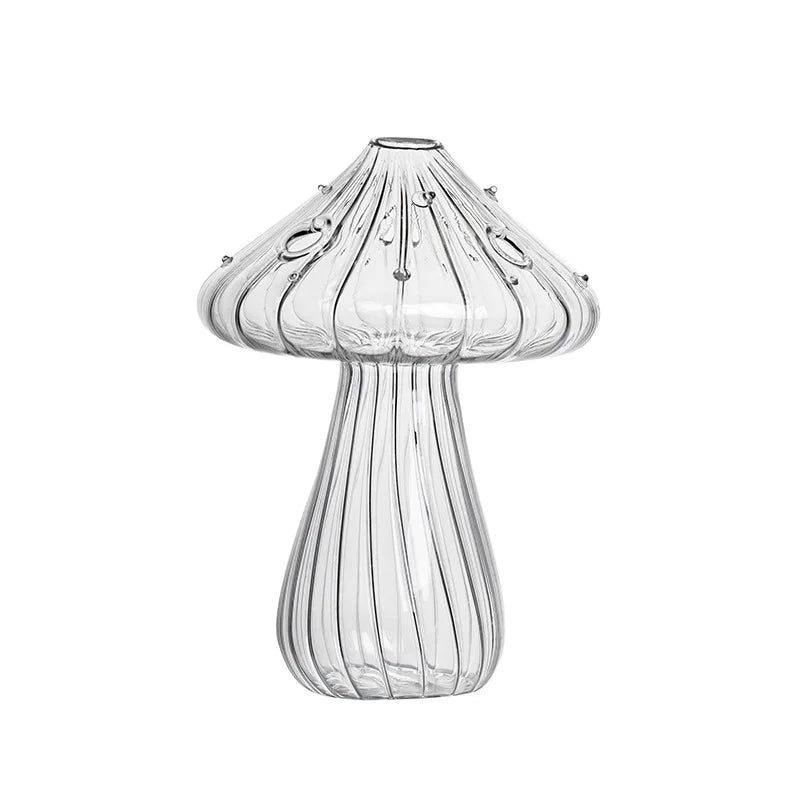 Vase en Verre en forme de Champignon