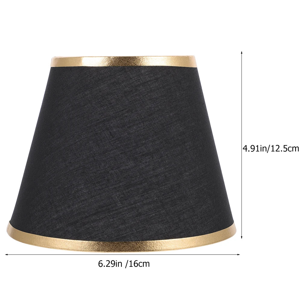 Abat Jour Moderne cylindrique en Tissu