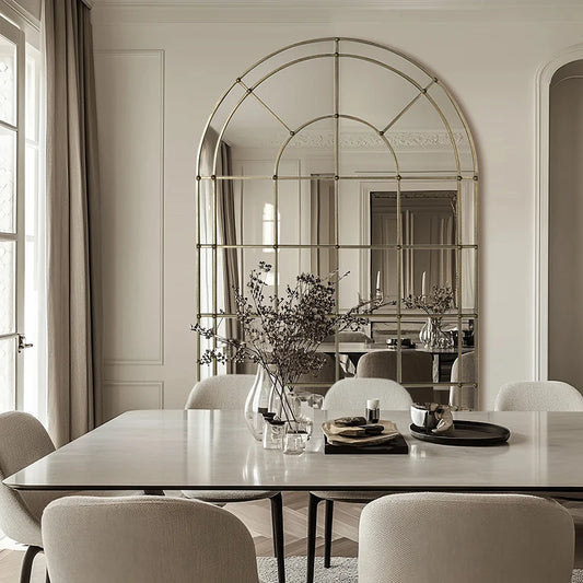 Miroir Décoratif Doré