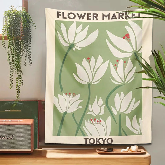 Tenture Murale Floral