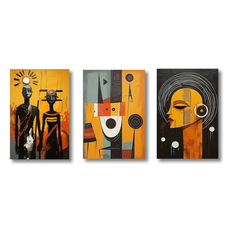 Tableau Moderne Art Africain