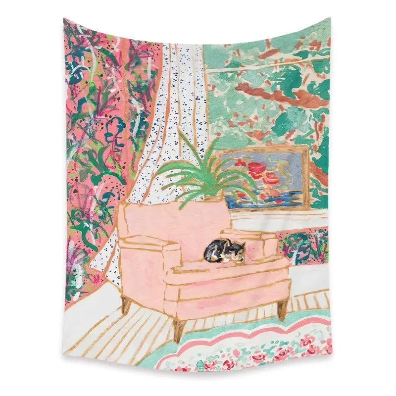 Tenture Murale Bohème