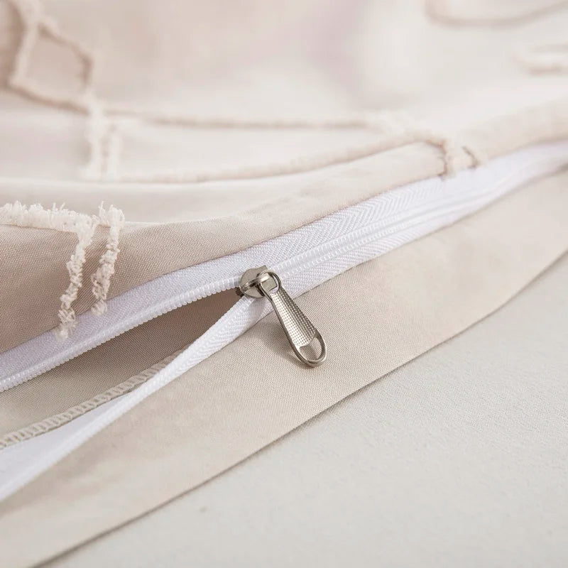 Parure Housse de Couette Brodée