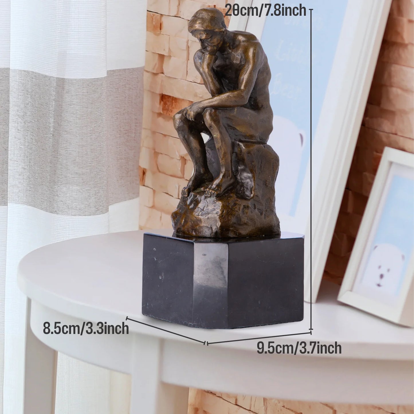 Statue le Penseur Bronze