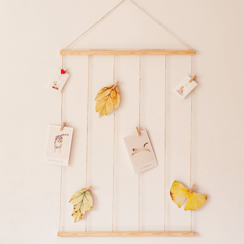 Macramé Murale Porte photos