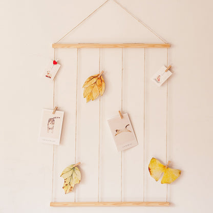 Macramé Murale Porte photos