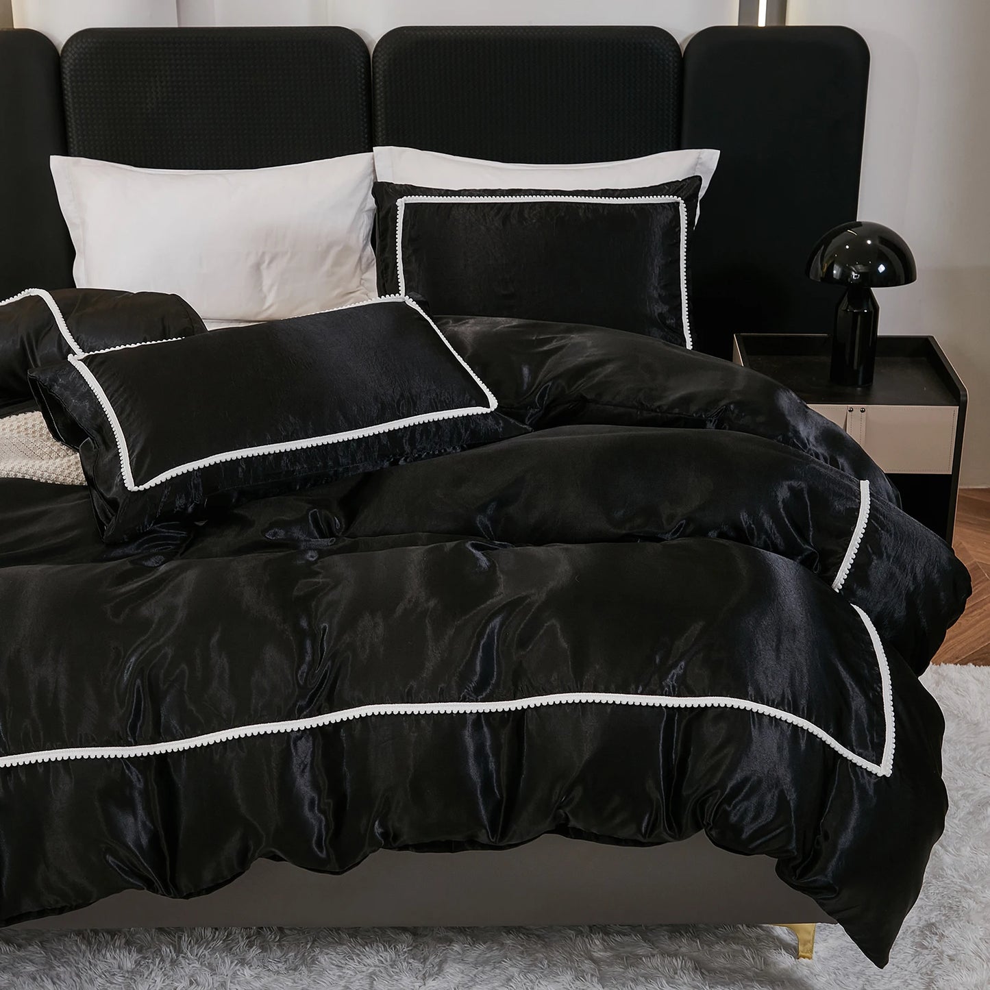 Parure de lit en Satin