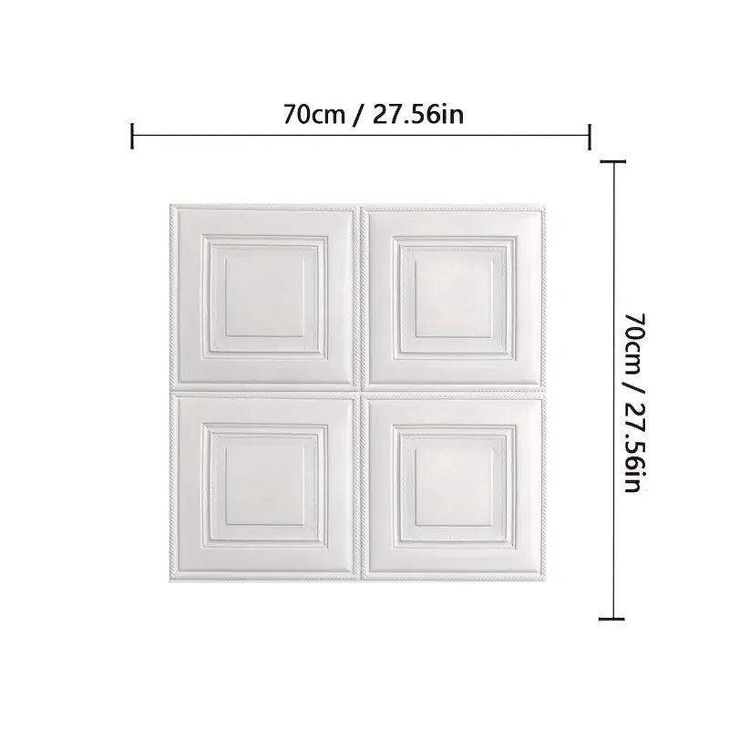 Revêtement Autocollant Mural Décoratif 3D