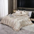 Parure Housse de Couette en Satin
