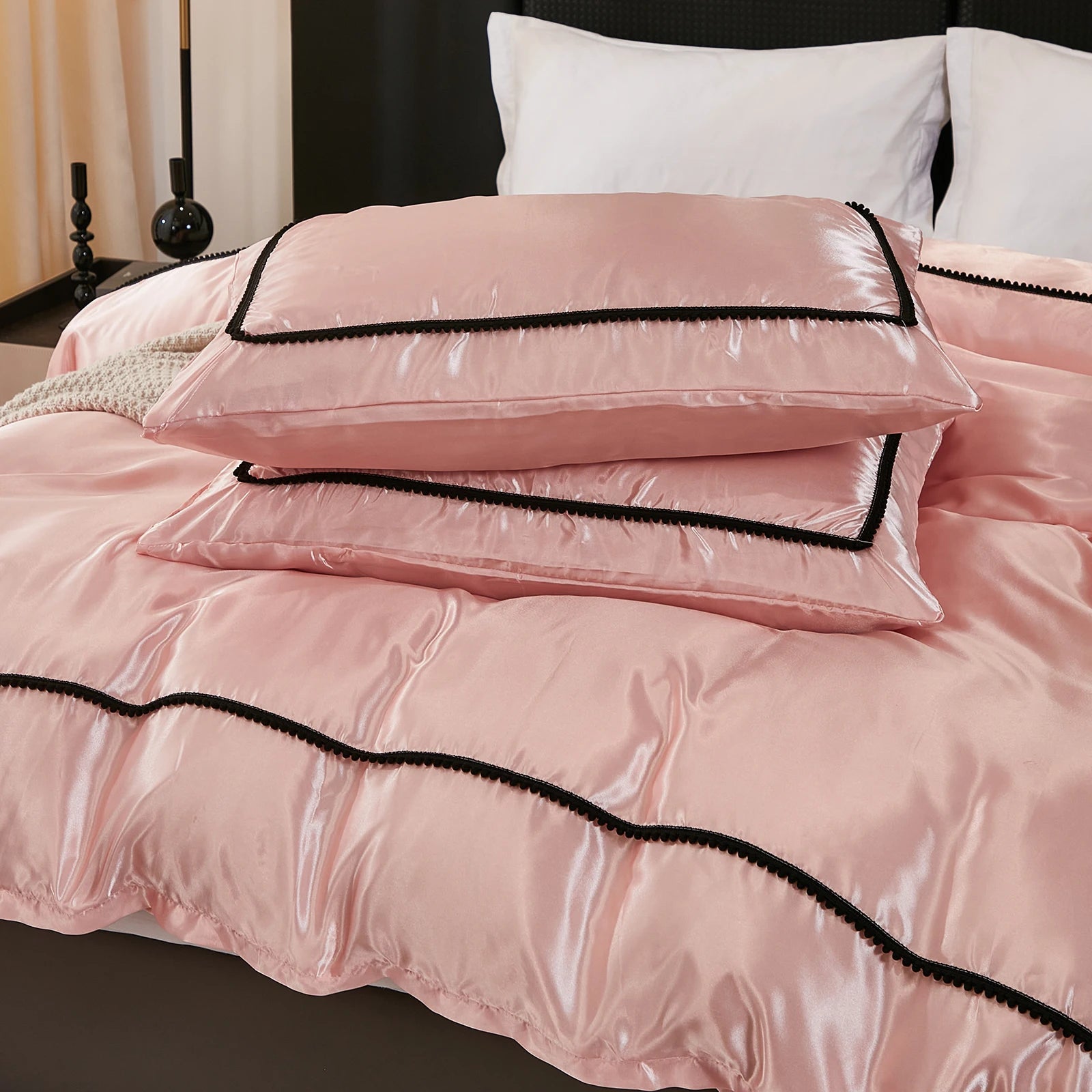 Parure de lit en Satin