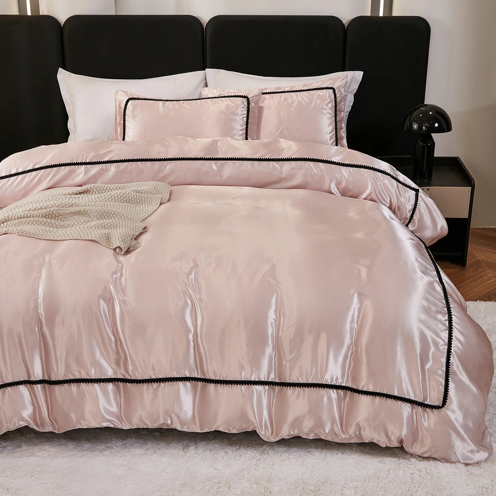 Parure de lit en Satin