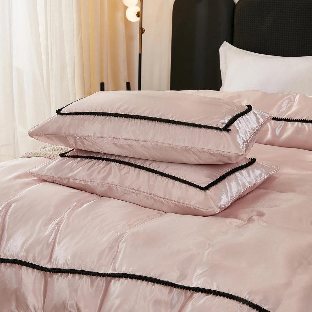Parure de lit en Satin