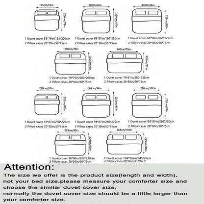 Parure de lit en Satin