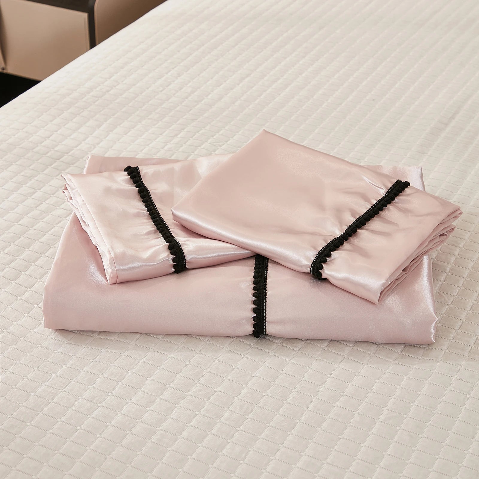 Parure de lit en Satin