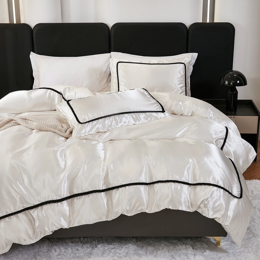 Parure de lit en Satin