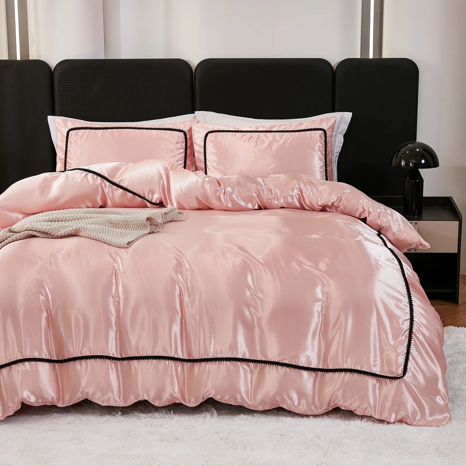 Parure de lit en Satin