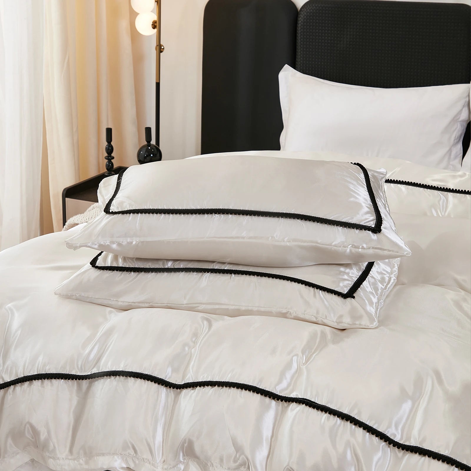 Parure de lit en Satin