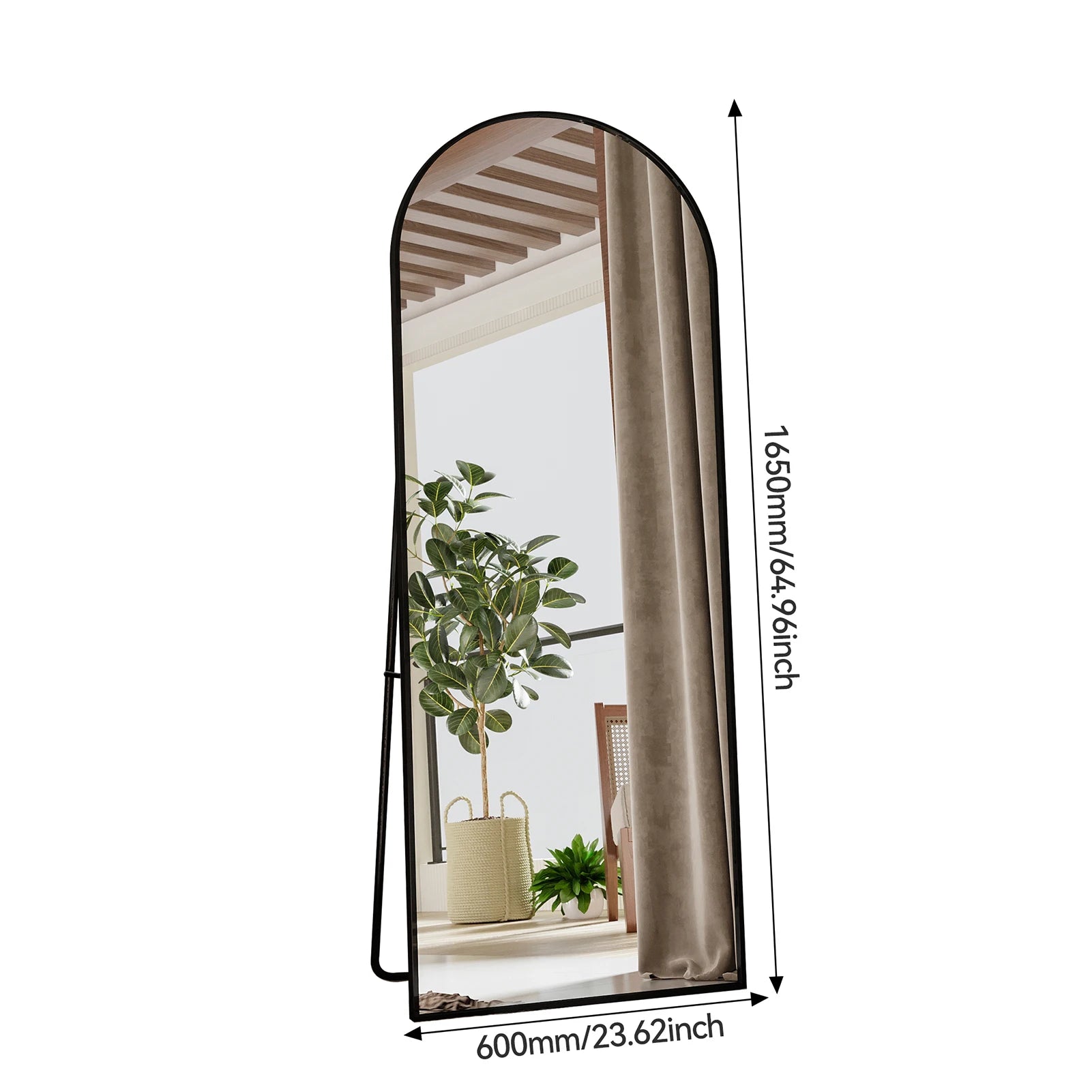 Miroir Décoratif sur Pied