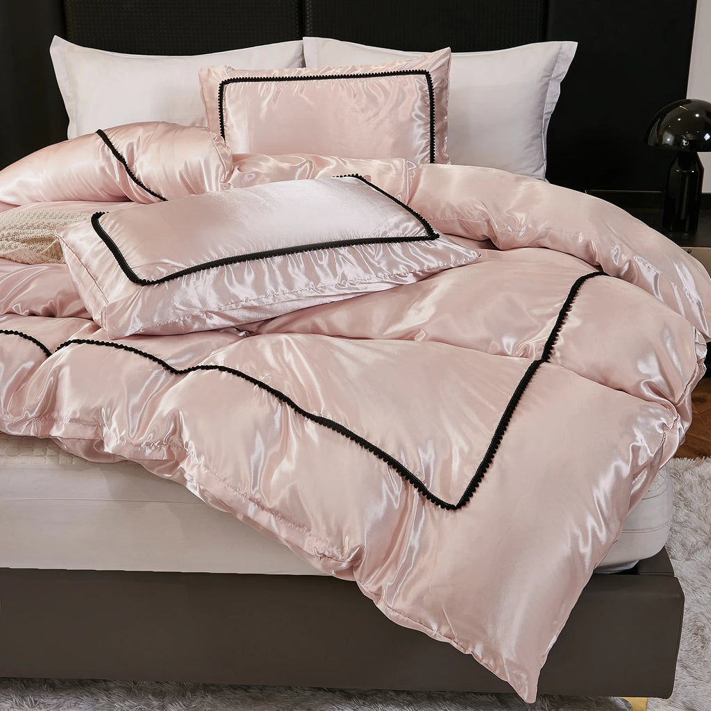 Parure de lit en Satin