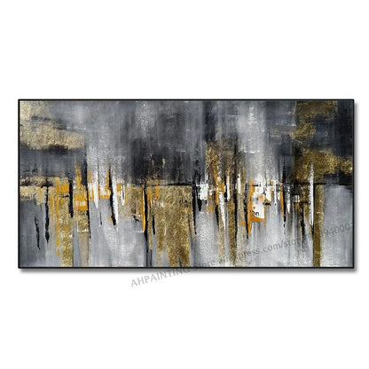 Tableau Moderne Peinture Abstraite Colorée Fleur