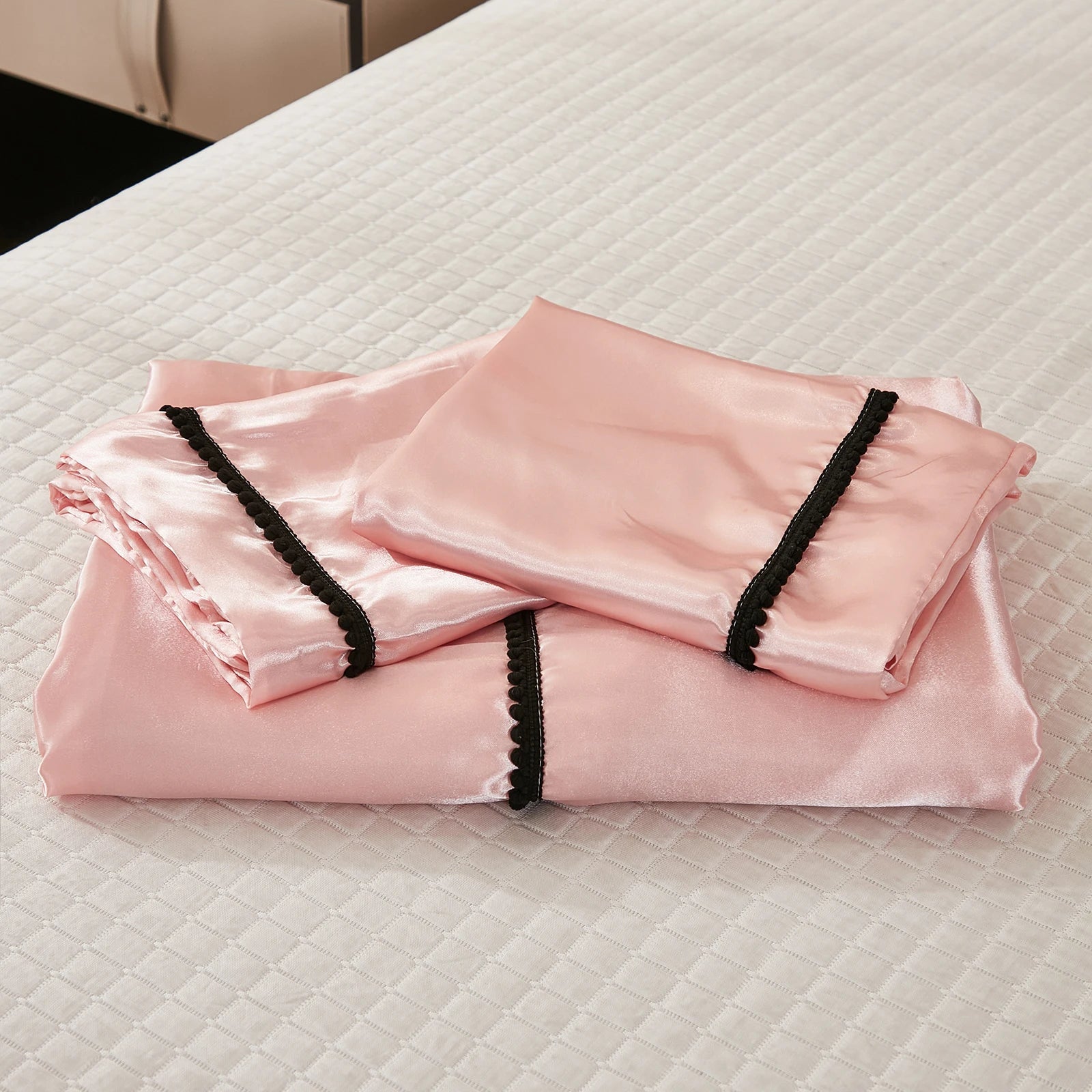 Parure de lit en Satin