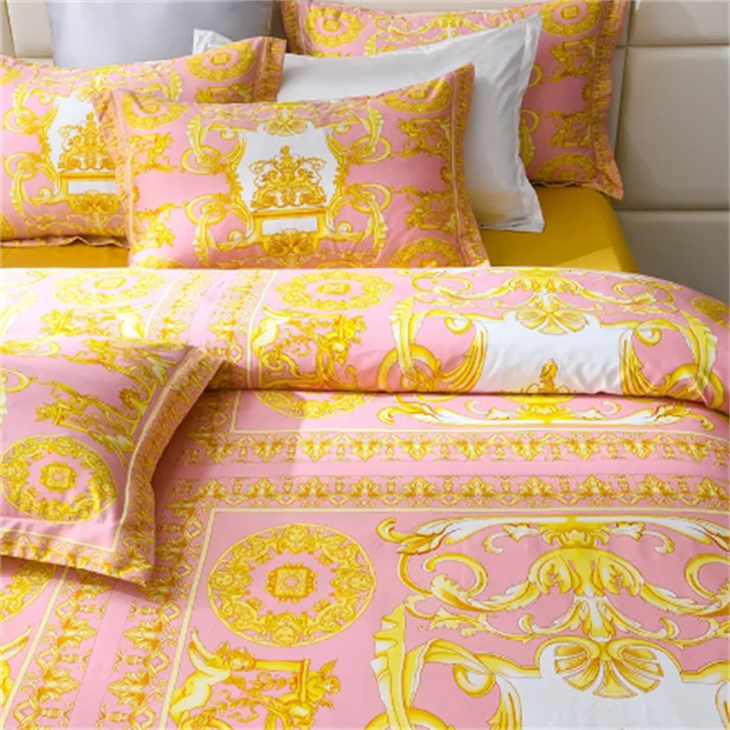 Housse de Couette Parure en Coton