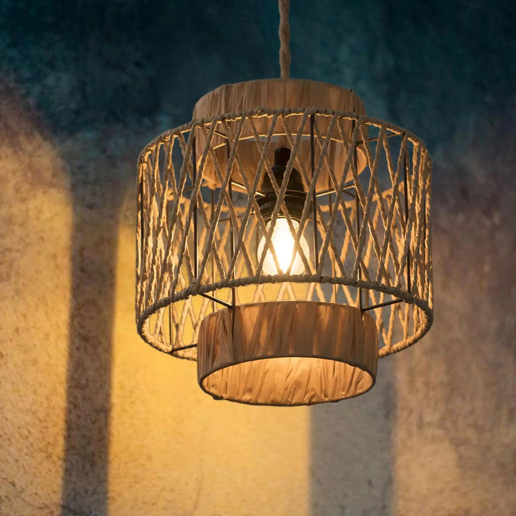 Abat-jour suspendu décoratif pour salon ou mariage, diffusant une lumière romantique - Décoration intérieure